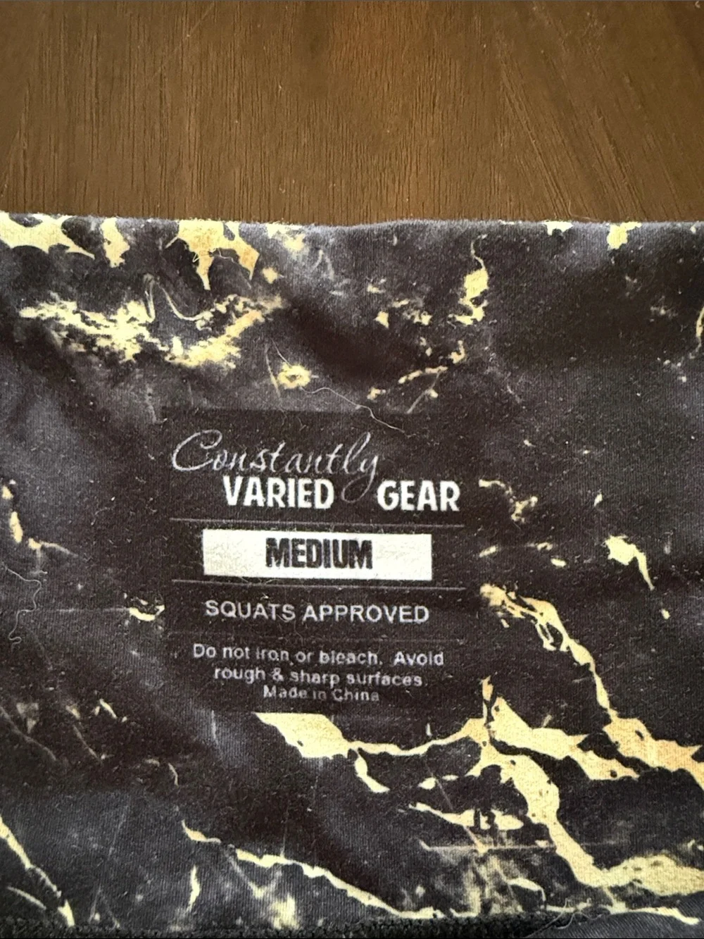 Constantly Varied Gear Marble-Print Athletic Shorts - 5 in inseam - Picture 2 of 3